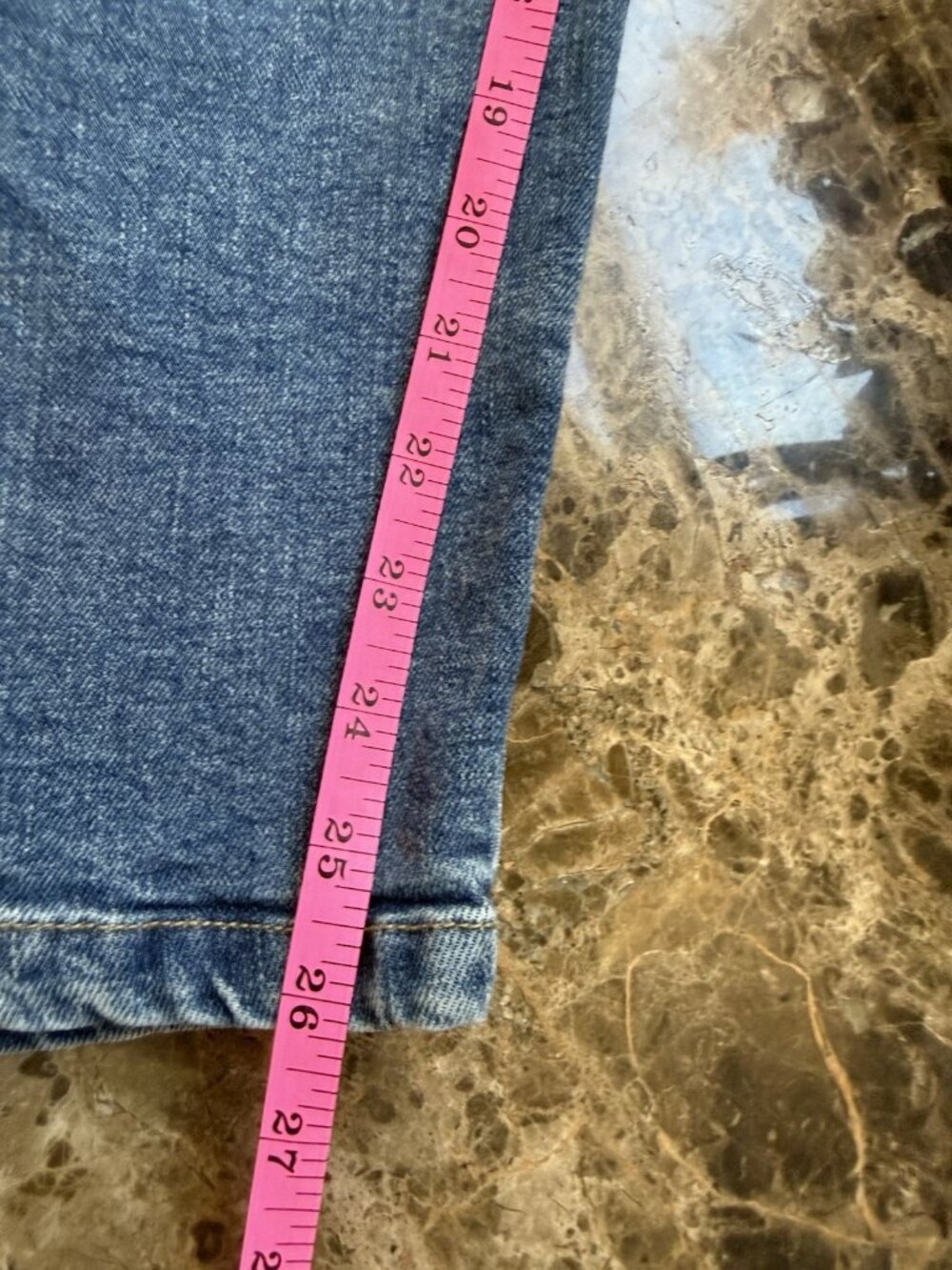 Free People We The Free Womens M Strapless Denim Jumpsuit Barrel Leg Blue NWT - Picture 9 of 12